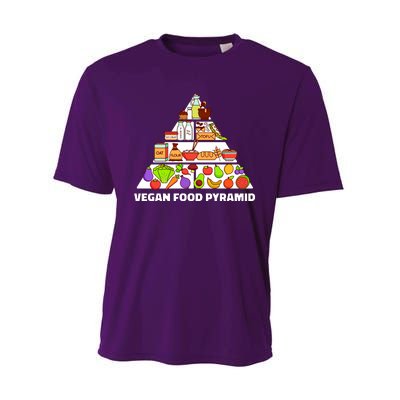 Vegan Food Pyramid Performance Sprint T-Shirt