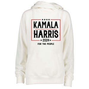 Vote For President Kamala Womens Funnel Neck Pullover Hood