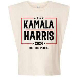 Vote For President Kamala Garment-Dyed Women's Muscle Tee