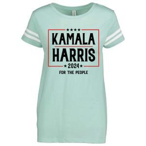 Vote For President Kamala Enza Ladies Jersey Football T-Shirt