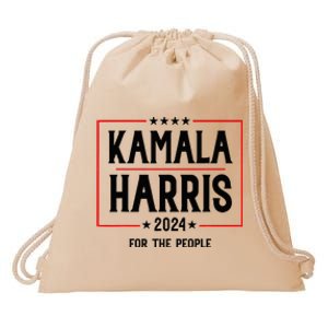 Vote For President Kamala Drawstring Bag