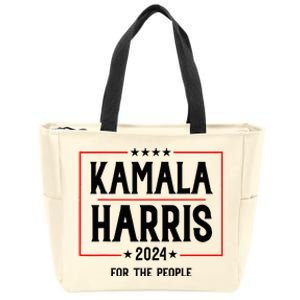 Vote For President Kamala Zip Tote Bag