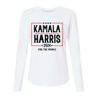 Vote For President Kamala Womens Cotton Relaxed Long Sleeve T-Shirt