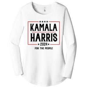 Vote For President Kamala Women's Perfect Tri Tunic Long Sleeve Shirt