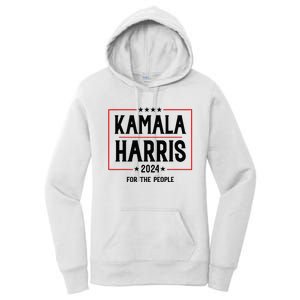 Vote For President Kamala Women's Pullover Hoodie