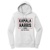 Vote For President Kamala Women's Pullover Hoodie