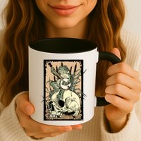 Victorian Frog Playing Banjo Mug