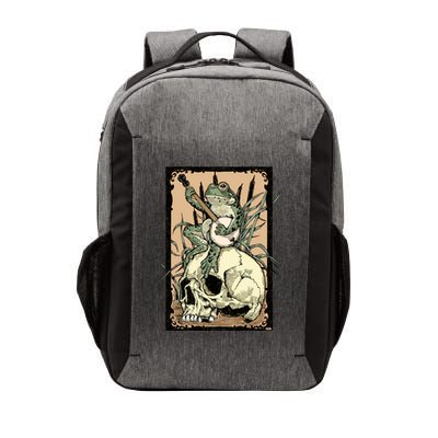 Victorian Frog Playing Banjo Vector Backpack