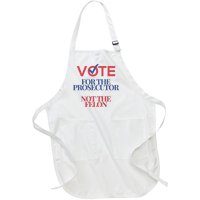 Vote For Prosecutor Vs. Felon Full-Length Apron With Pockets