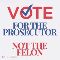 Vote For Prosecutor Vs. Felon Baby Bodysuit