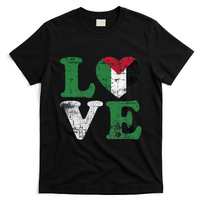 Vintage Free Palestine Flag S For T-Shirt