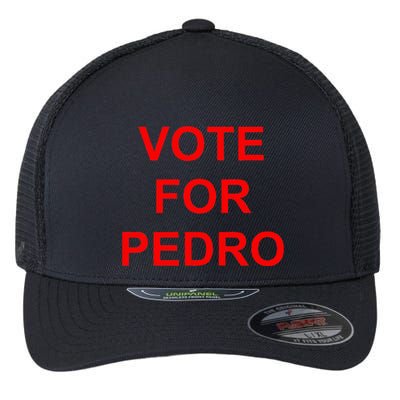Vote For Pedro Ringer Flexfit Unipanel Trucker Cap