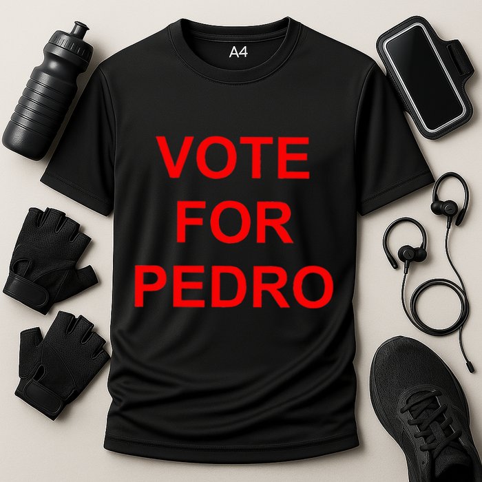 Vote For Pedro Ringer Cooling Performance Crew T-Shirt