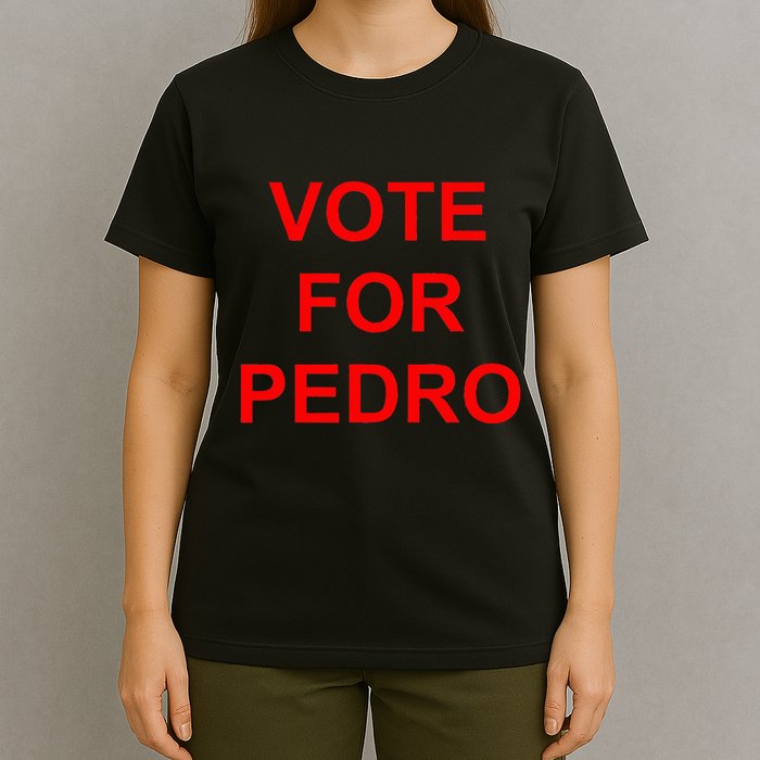Vote For Pedro Ringer T-Shirt