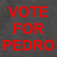 Vote For Pedro Ringer Vector Backpack
