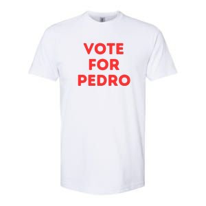 Vote For Pedro Softstyle CVC T-Shirt