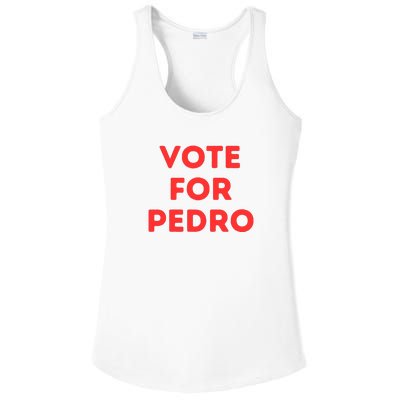 Vote For Pedro Ladies PosiCharge Competitor Racerback Tank