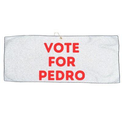 Vote For Pedro Large Microfiber Waffle Golf Towel