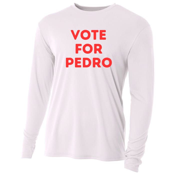 Vote For Pedro Cooling Performance Long Sleeve Crew