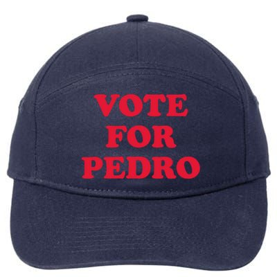 Vote For Pedro Funny Meme 7-Panel Snapback Hat