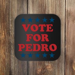 Vote For Pedro Funny Meme Coaster