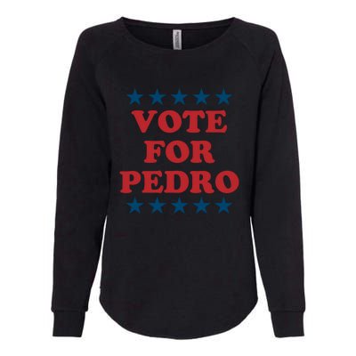 Vote For Pedro Funny Meme Womens California Wash Sweatshirt