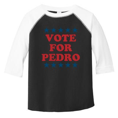 Vote For Pedro Funny Meme Toddler Fine Jersey T-Shirt