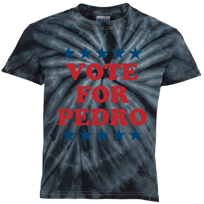 Vote For Pedro Funny Meme Kids Tie-Dye T-Shirt