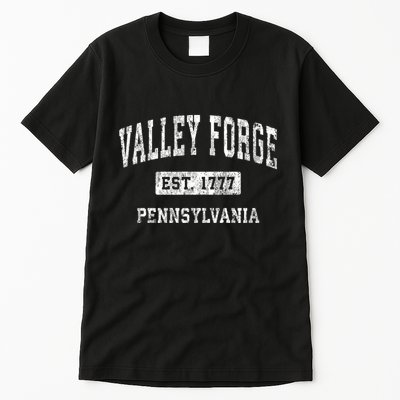 Valley Forge Pennsylvania Pa Vintage Established Sports Tall T-Shirt