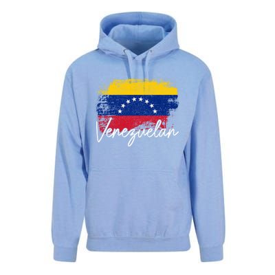 Venezuelan Flag Pride Roots Vintage Venezuela Funny Gift Unisex Surf Hoodie