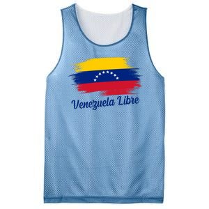 Venezuela Flag Proud American Venezuela Libre Mesh Reversible Basketball Jersey Tank