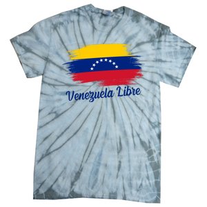 Venezuela Flag Proud American Venezuela Libre Tie-Dye T-Shirt