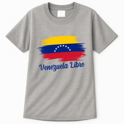 Venezuela Flag Proud American Venezuela Libre Tall T-Shirt