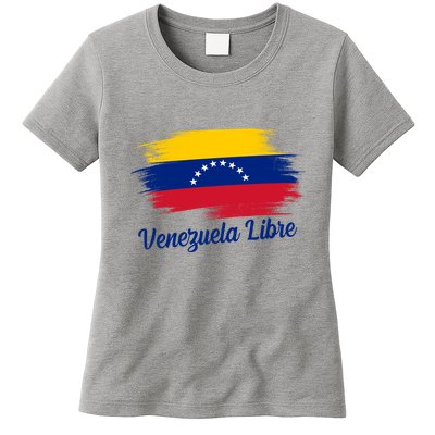 Venezuela Flag Proud American Venezuela Libre Womens T-Shirt