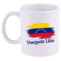 Venezuela Flag Proud American Venezuela Libre 11oz C Handle Ceramic Mug