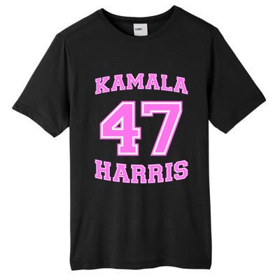 Varsity First President Harris 2024 Kamala Harris 47 Gift Tall Fusion ChromaSoft Performance T-Shirt