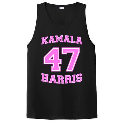 Varsity First President Harris 2024 Kamala Harris 47 Gift PosiCharge Competitor Tank