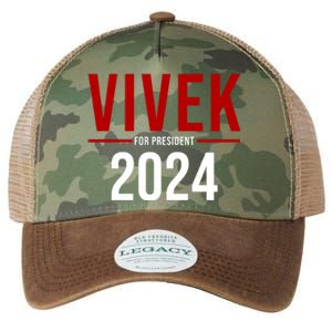 Vivek For President 2024 Election Legacy Tie Dye Trucker Hat