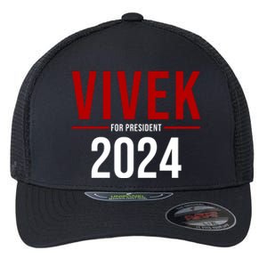 Vivek For President 2024 Election Flexfit Unipanel Trucker Cap