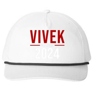 Vivek For President 2024 Election Snapback Five-Panel Rope Hat