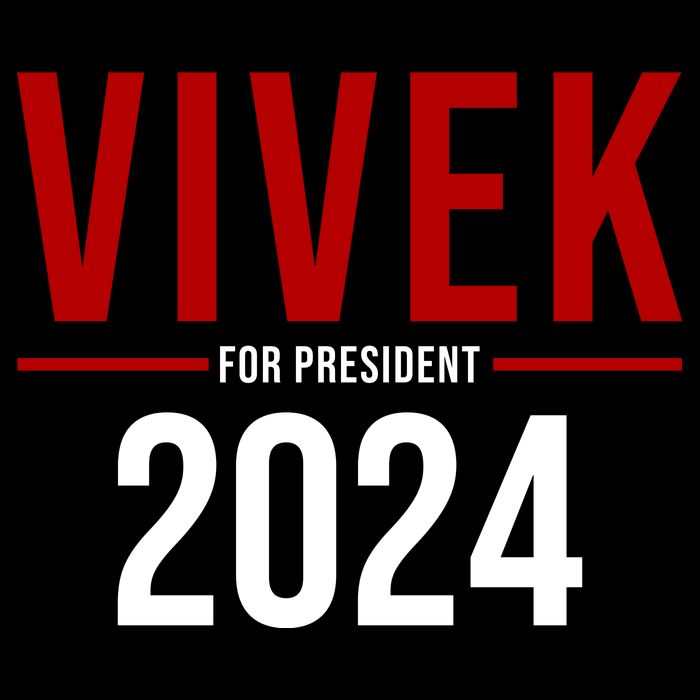 Vivek For President 2024 Election Pom Pom 12in Knit Beanie
