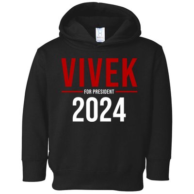 Vivek For President 2024 Election Toddler Hoodie