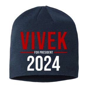 Vivek For President 2024 Election Sustainable Beanie