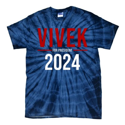 Vivek For President 2024 Election Tie-Dye T-Shirt