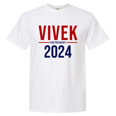 Vivek For President 2024 Election Garment-Dyed Heavyweight T-Shirt