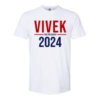 Vivek For President 2024 Election Softstyle CVC T-Shirt