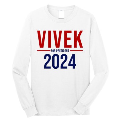 Vivek For President 2024 Election Long Sleeve Shirt