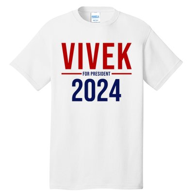 Vivek For President 2024 Election Tall T-Shirt