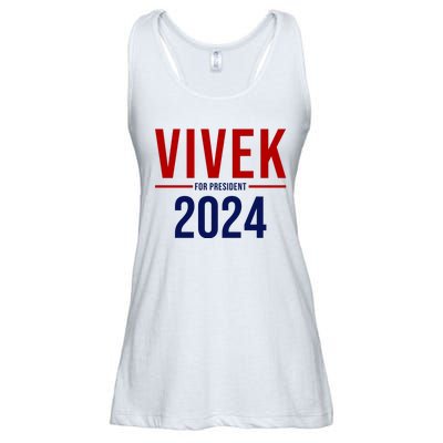 Vivek For President 2024 Election Ladies Essential Flowy Tank