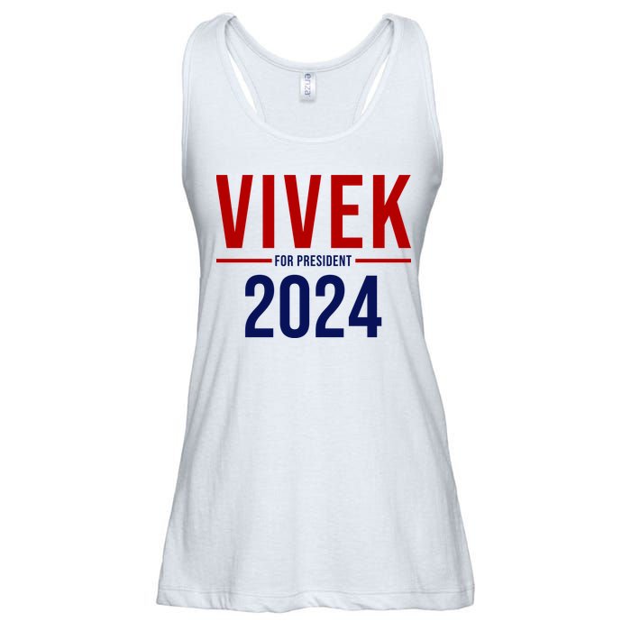 Vivek For President 2024 Election Ladies Essential Flowy Tank